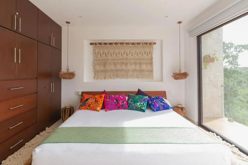 Zaazil, Jungle View & Great Pool 100Mb Fiber Wifi! Apartment Tulum Mexico
